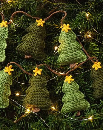 Świąteczna girlanda, wernika