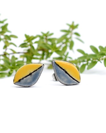 Pastelowe listki z połyskiem-ceramiczne sztyfty, Dorca