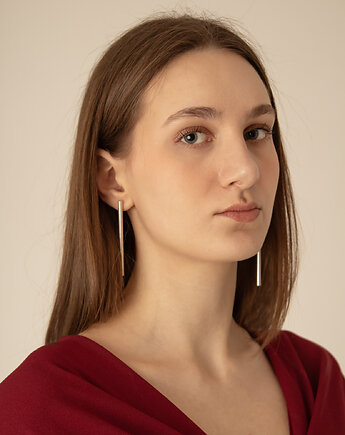 Kolczyki srebrne SIMPLE No. 1, Kamaryd