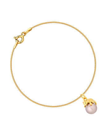 Bransoletka z kotkiem z perełką Swarovski /1949/, MYNESS