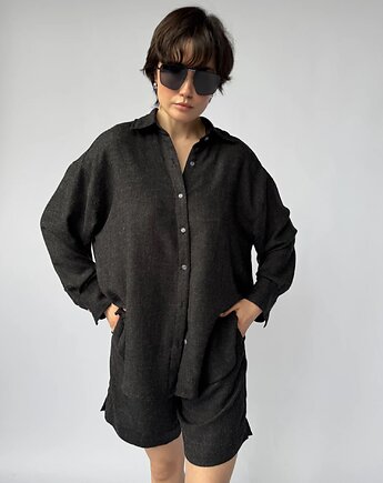 Koszula Sedate dark grey, Patchouli