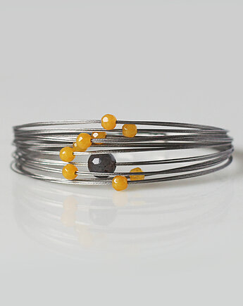 Bransoletka z Jadeitem Hello Yellow V Mini, Mitsu