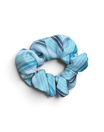 Jedwabna gumka scrunchie z upcyclingu, Lush from trash