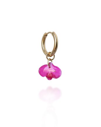 Kolczyki Różowa Orchidea, Flores Jewellery