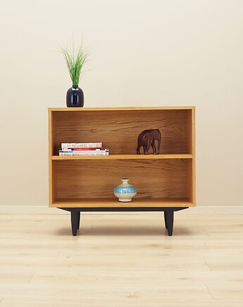 Regał dębowy, duński design, lata 90, produkcja: Dania, Przetwory design
