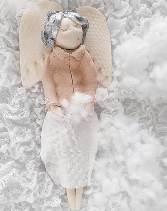 Anioł na dzień babci i dziadka z intencją opieki., angelstyle