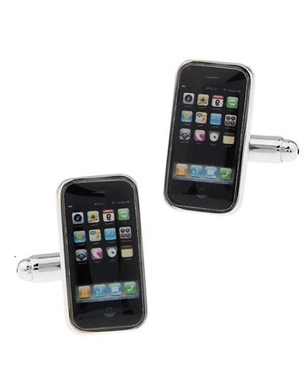 Spinki do mankietu telefon iphone e smartfon, AKADEMIA STYLU