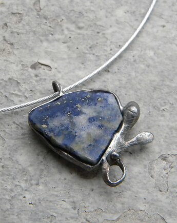 Surowy lapis lazuli - naszyjnik, Beata Trotter