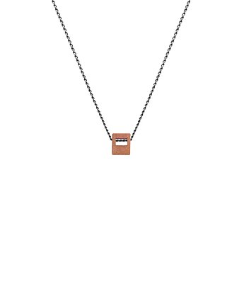 MONOLITH mini / copper necklace, OKAZJE - Prezenty na 18 dla córki