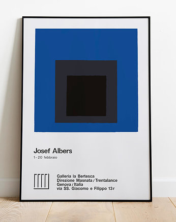 Josef Albers  - Exhibition Poster, Pas De LArt