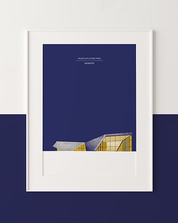 Plakat MUZEUM LOTNICTWA Kraków, Aleksandra Pakula