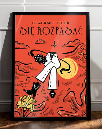 Plakat Czasem trzeba się rozpasać, werabielawska