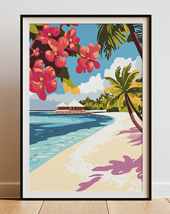 Plakat - Boskie Malediwy 1, Harry Monkey