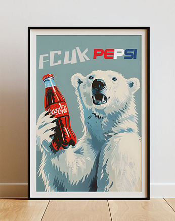 Plakat - FCUK Pepsi, Harry Monkey