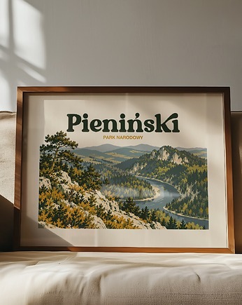 Plakat Pieniński Park Narodowy - Druk Pigmentowy, DAPIDOKA
