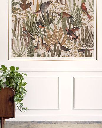 Plakat Ptaki  100x70 cm, OSOBY - Prezent dla narzeczonej