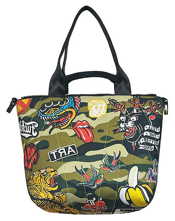 Art MIMA bag SHORT & Szymon Kurpiewski print, MIMAbags