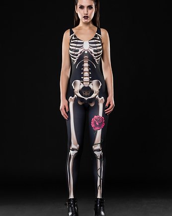 Skeleton Glam - Kombinezon na Halloween, dirrtytown clothing