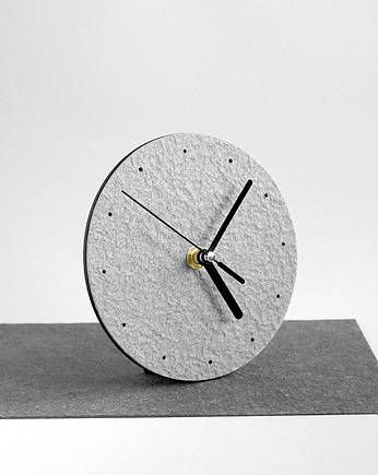 Minimalistyczny okrągły zegar, STUDIO blureco