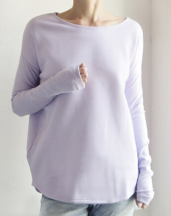 Gruby Wąski rękaw Jasnofioletowy, ONE MUG A DAY