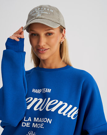 Sprana czapka z daszkiem VINTAGE szara, HARP TEAM