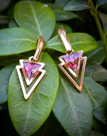 Kolczyki z wrzosem, Figa handmade accessories