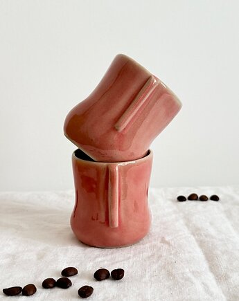Mała Czarka Espresso Kwiat Magnolii Ceramika 120 ml, bien.ceramics