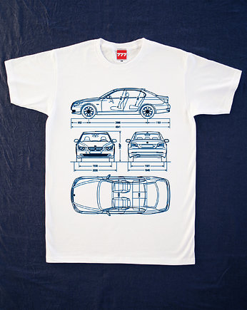 Koszulka BMW 5 E60 seria 5 tshirt, 777 Tshirts