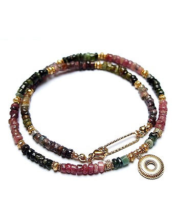 Turmaliny /choker/ vol. 50 /02.03.26/ - Szlachetna kolekcja, KiKa pracownia