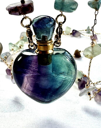 Perfumetka + Łańcuszek okulary - Fiolet-Granat-Lila I - DLA MAMY, DROBINY CZASU