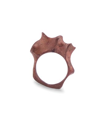 WAVES maxi / COPPER ring, Filimoniuk