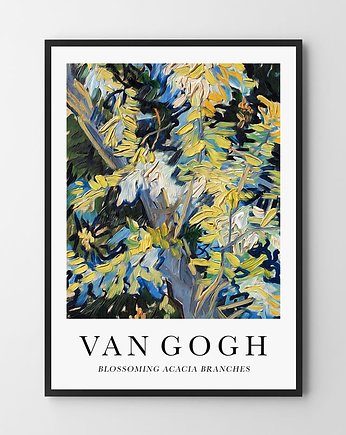 Plakat Van Gogh Blossoming acacia branches, HOG STUDIO