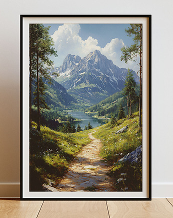Plakat - W góry, Harry Monkey