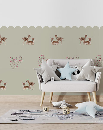 Naklejka Lamperia-jelonki-green, Make My Wall 