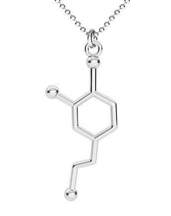 DOPAMINA - naszyjnik srebro 925