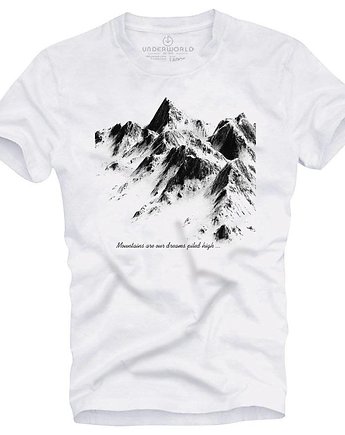T-shirt męski UNDERWORLD Mountains, UNDERWORLD