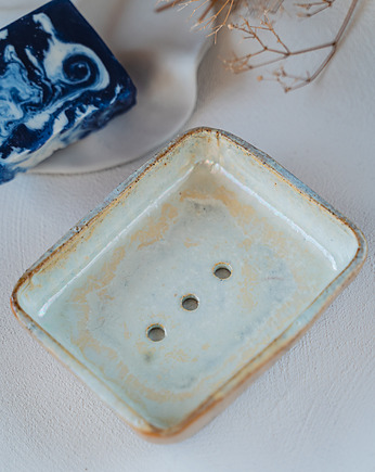 Mydelniczka ceramiczna FLOW, rękoczyny