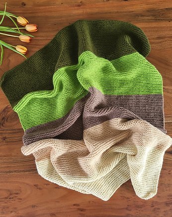 Dziecięcy kocyk merino/akryl/kaszmir, Złośliwy Lis