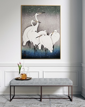 Plakat Białe ptaki , HOG STUDIO