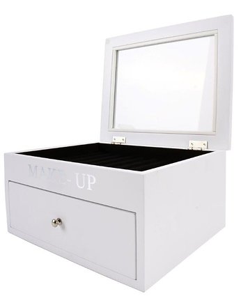 Pudełko na biżuterię Beauty White 24cm, Home Design