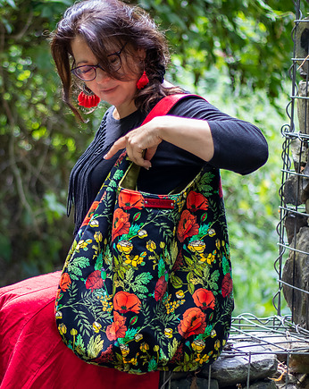 Makowy worek na ramię, BandaBag