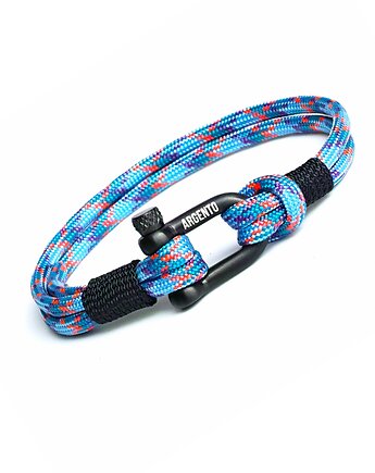 Bransoletka szekla męska paracord  ArgentoMen, Argento akcesoria