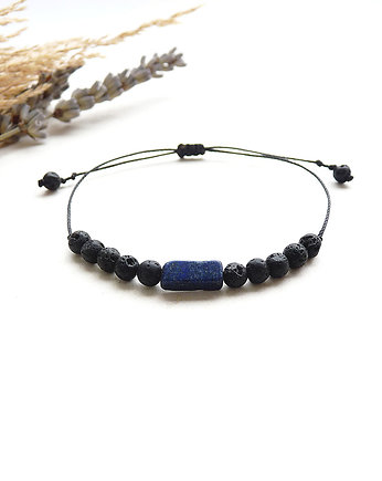 Bransoletka lapis lazuli i lawa, galeria nuit