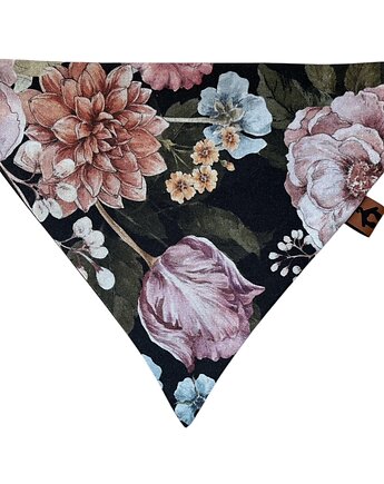 Dwustronna bandana dla psa Kwiaty, Psia szafa