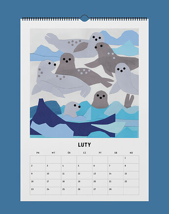 Kalendarz na dobry humorek 2026, Lidka Zajdzińska