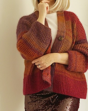 Kardigan Poema - dzikie wino, MonDu