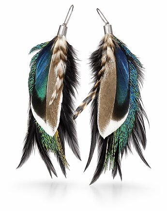 Kolczyki z piórami Ignis, Ajdacho