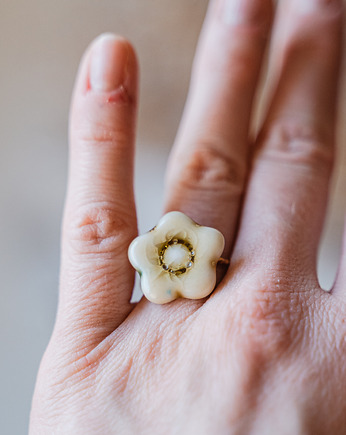 Pierścionek regulowany HIPPIE, rękoczyny