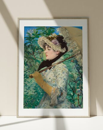 Plakat Vintage Obraz Grafika Monet, Storelia