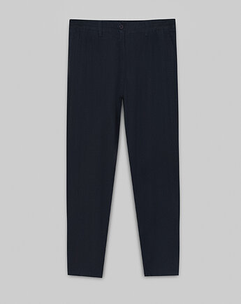 Spodnie lenta niebieskie slim fit, BORGIO